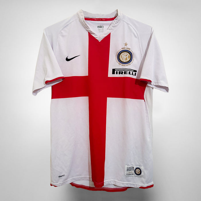2007-2008 Inter Milan Nike Centenary Away Shirt #8 Zlatan Ibrahimovic - Marketplace
