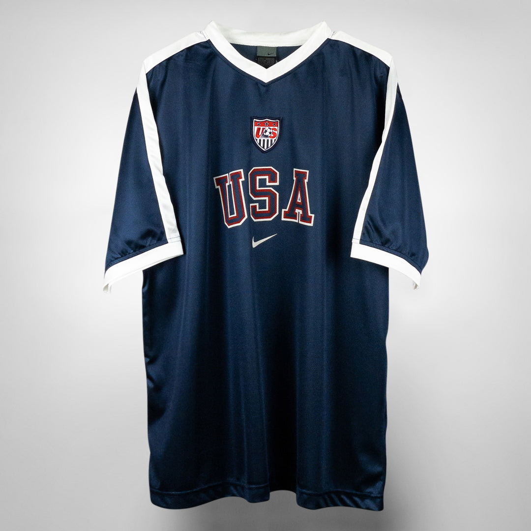 2002-2004 USA Nike Training Shirt | Classic Football Shirts