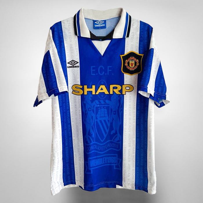 1994-1996 Manchester United Umbro Third Shirt #7 Cantona - Marketplace