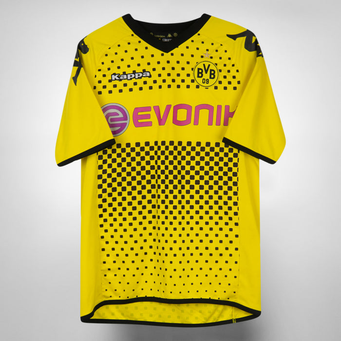2011-2012 Borussia Dortmund Kappa Home Shirt #23 Shinji Kagawa