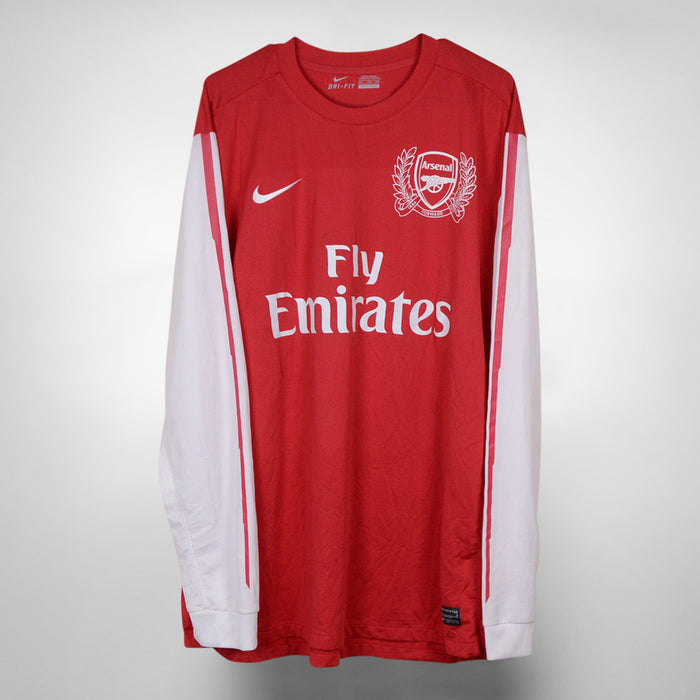 2011-2012 Arsenal Nike Long Sleeve Home Shirt - Marketplace