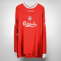 2002-2004 Liverpool Reebok Long Sleeve Home Shirt #7 Harry Kewell - Marketplace