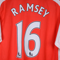2014-2015 Arsenal Puma Home Shirt #16 Aaron Ramsey - Marketplace