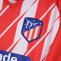 2017-2018 Atletico Madrid Nike Home Shirt #7 Antoine Griezmann - Marketplace