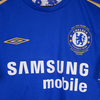 2005-2006 Chelsea Umbro Centenary Home Shirt #8 Frank Lampard - Marketplace