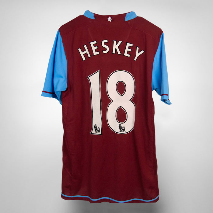 2007-2008 Aston Villa Nike Player Spec Home Shirt #18 Emile Heskey - Marketplace