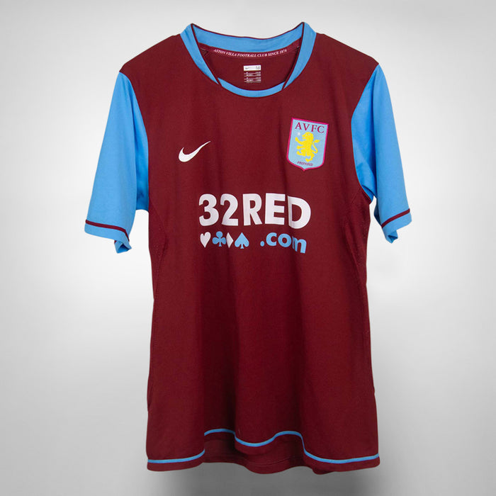 2007-2008 Aston Villa Nike Player Spec Home Shirt #18 Emile Heskey - Marketplace