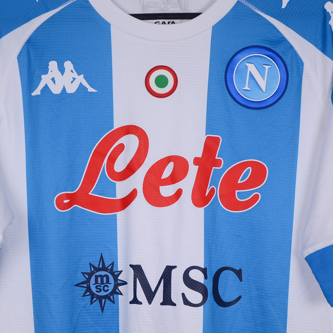 2020-2021 Napoli Player Spec BNWT Kappa Fourth Shirt #10 Diego Maradona - Marketplace