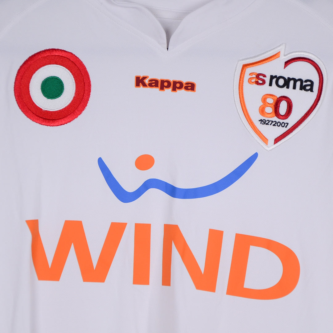 2007-2008 Roma Kappa BNWT Player Spec Away Shirt #10 Francesco Totti - Marketplace