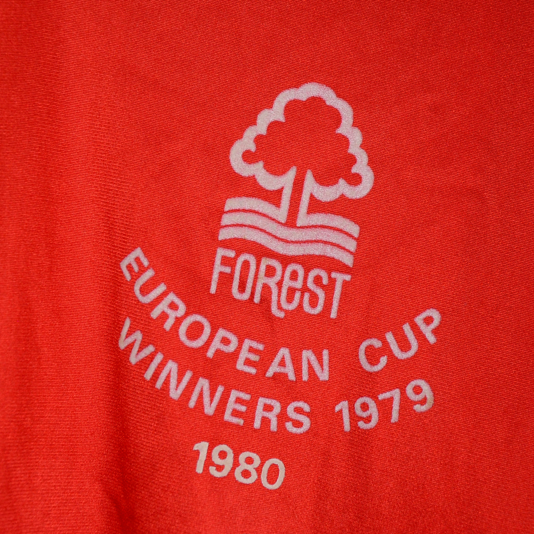 1980-1981 Nottingham Forest Adidas Match Worn Home Shirt #5 Larry Lloyd - Marketplace