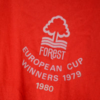 1980-1981 Nottingham Forest Adidas Match Worn Home Shirt #5 Larry Lloyd - Marketplace