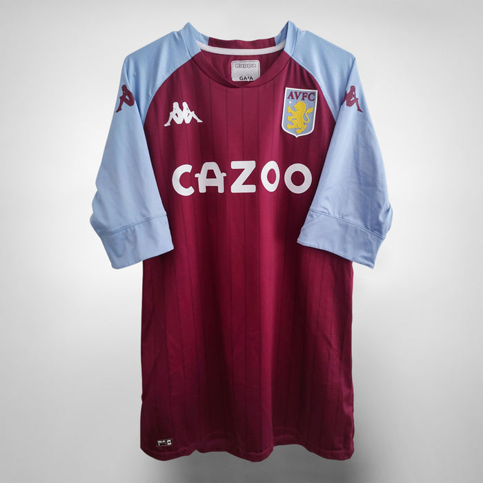 2021-2022 Aston Villa Kappa Player Spec Home Shirt #11 Watkins