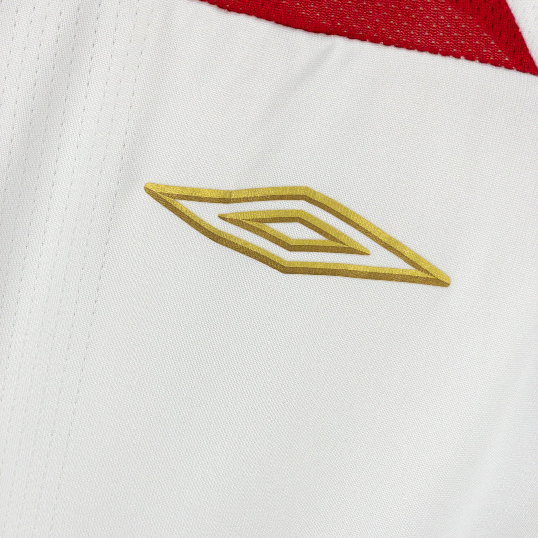 2007-2009 England Umbro Home Shirt #7 David Beckham