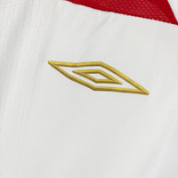 2007-2009 England Umbro Home Shirt #7 David Beckham