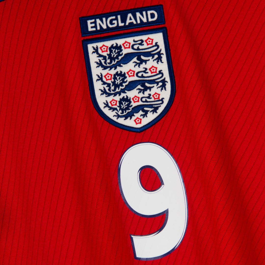 2008-2009 England Umbro Away Shirt #9 Wayne Rooney