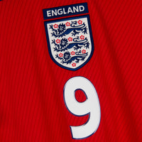 2008-2009 England Umbro Away Shirt #9 Wayne Rooney