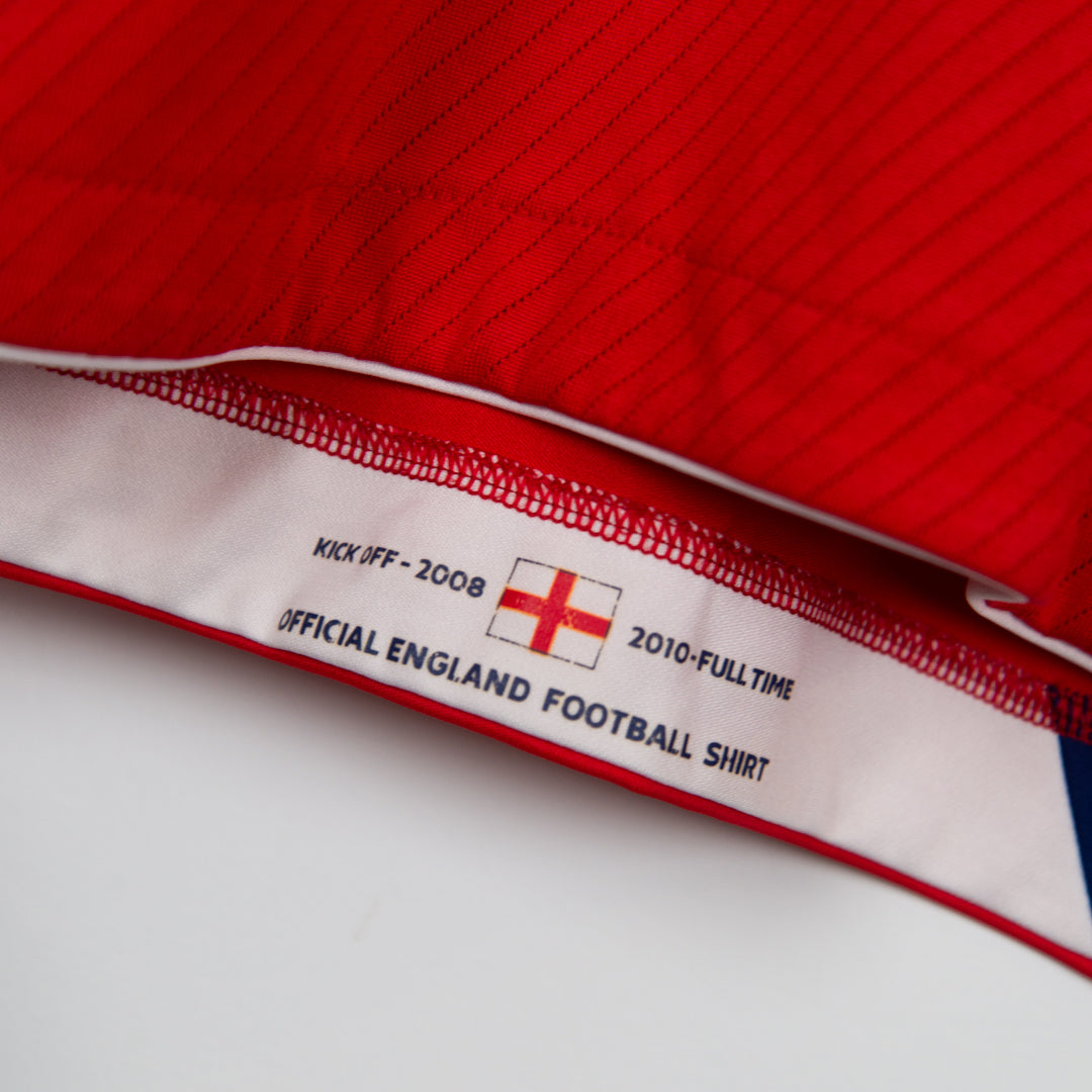 2008-2009 England Umbro Away Shirt #9 Wayne Rooney
