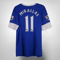 2012-2013 Everton Nike Home Shirt #11 Kevin Mirallas  - Marketplace