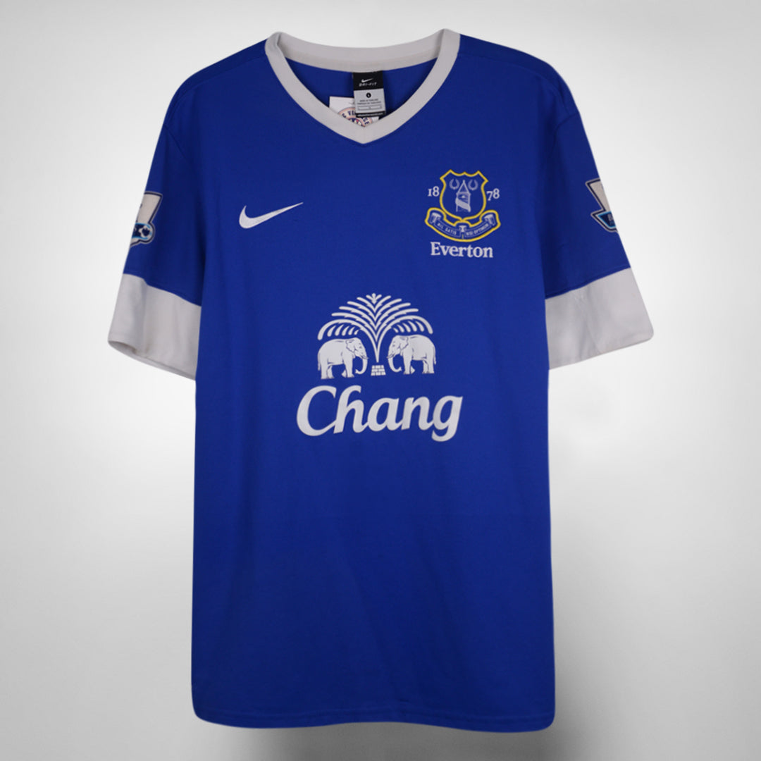 2012-2013 Everton Nike Home Shirt #11 Kevin Mirallas  - Marketplace