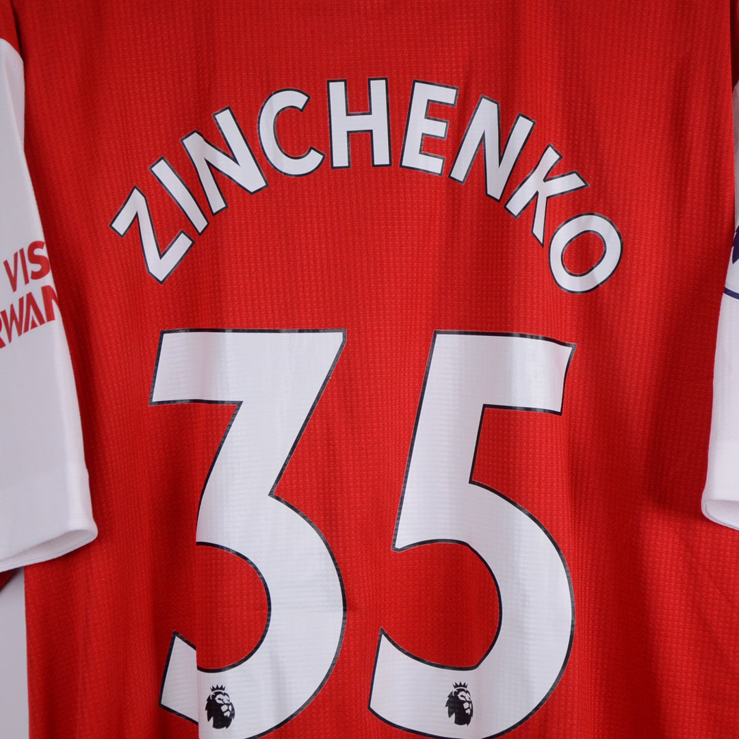 2022-2023 Arsenal Adidas Player Spec Home Shirt #35 Oleksandr Zinchenko - Marketplace