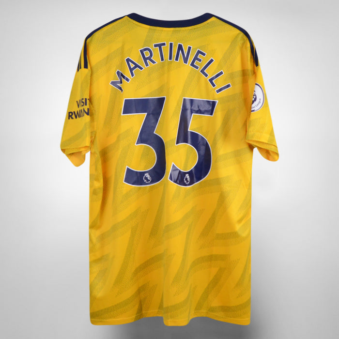 2019-2020 Arsenal Adidas Away Shirt #35 Gabriel Martinelli - Marketplace