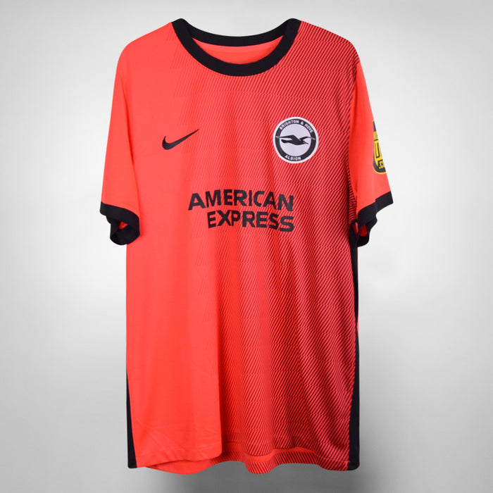2022-2023 Brighton Hove Albion Nike Away Shirt #25 Moises Caicedo - Marketplace