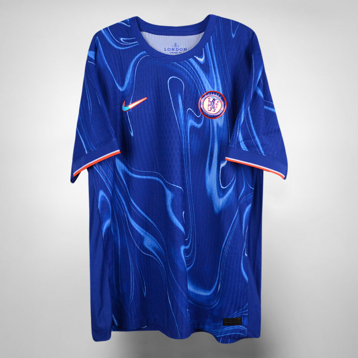 2024-2025 Chelsea Nike Player Spec Home Shirt #18 Christopher Nkunku - Marketplace