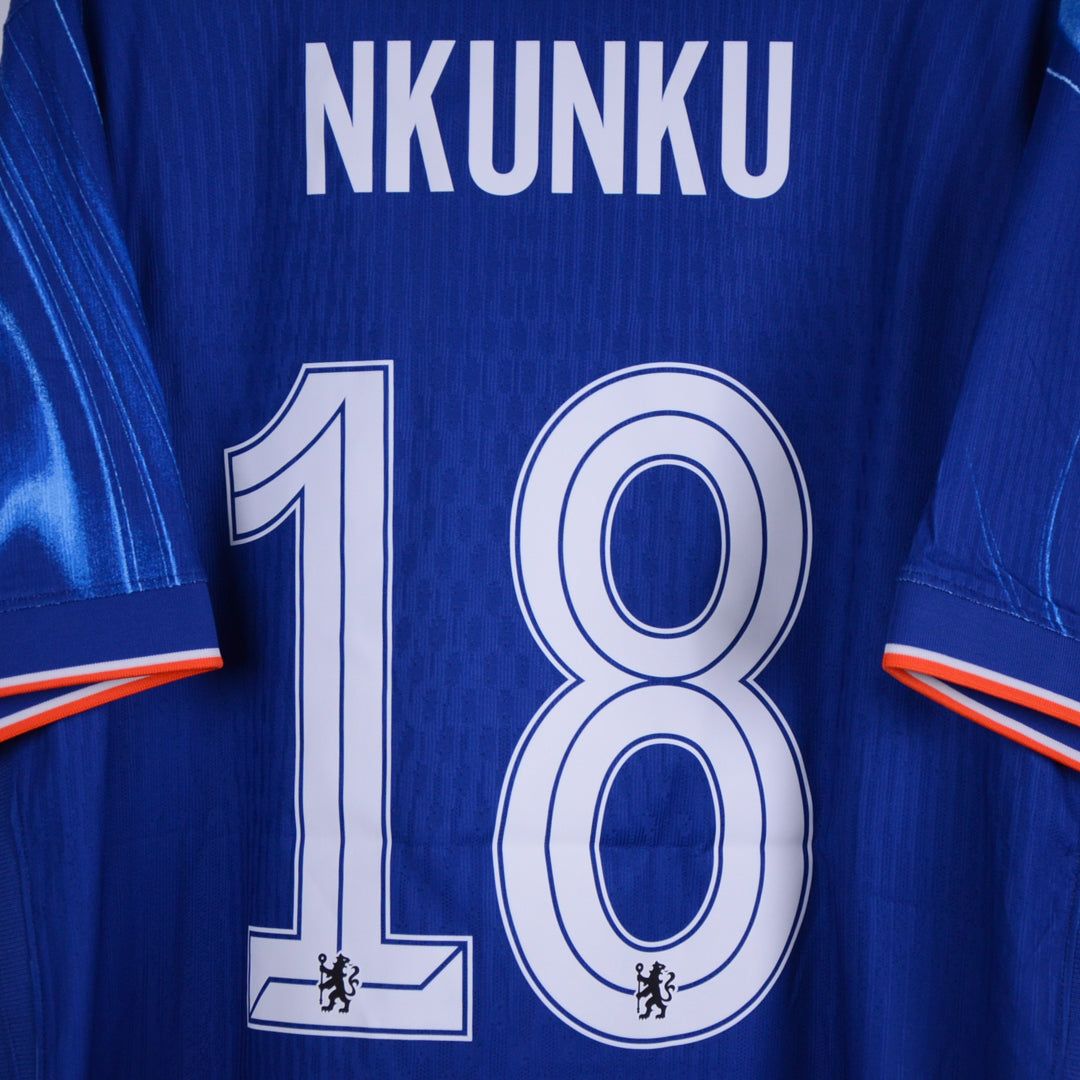2024-2025 Chelsea Nike Player Spec Home Shirt #18 Christopher Nkunku - Marketplace
