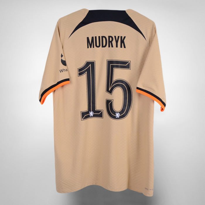 2022-2023 Chelsea Nike Player Spec Third Shirt #15 Mykhailo Mudryk - Marketplace