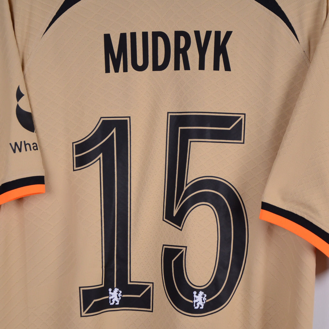 2022-2023 Chelsea Nike Player Spec Third Shirt #15 Mykhailo Mudryk - Marketplace