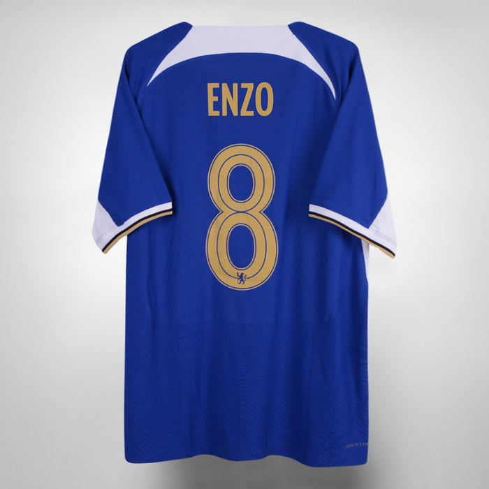 2023-2024 Chelsea Nike Player Spec Home Shirt #8 Enzo Fernandez - Marketplace