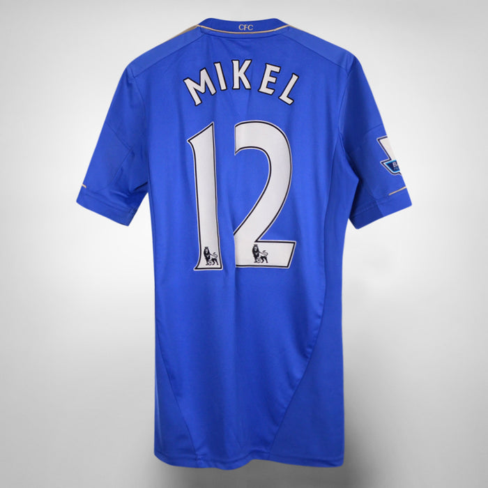 2012-2013 Chelsea Adidas Player Spec Techfit Home Shirt #12 John Obi Mikel - Marketplace