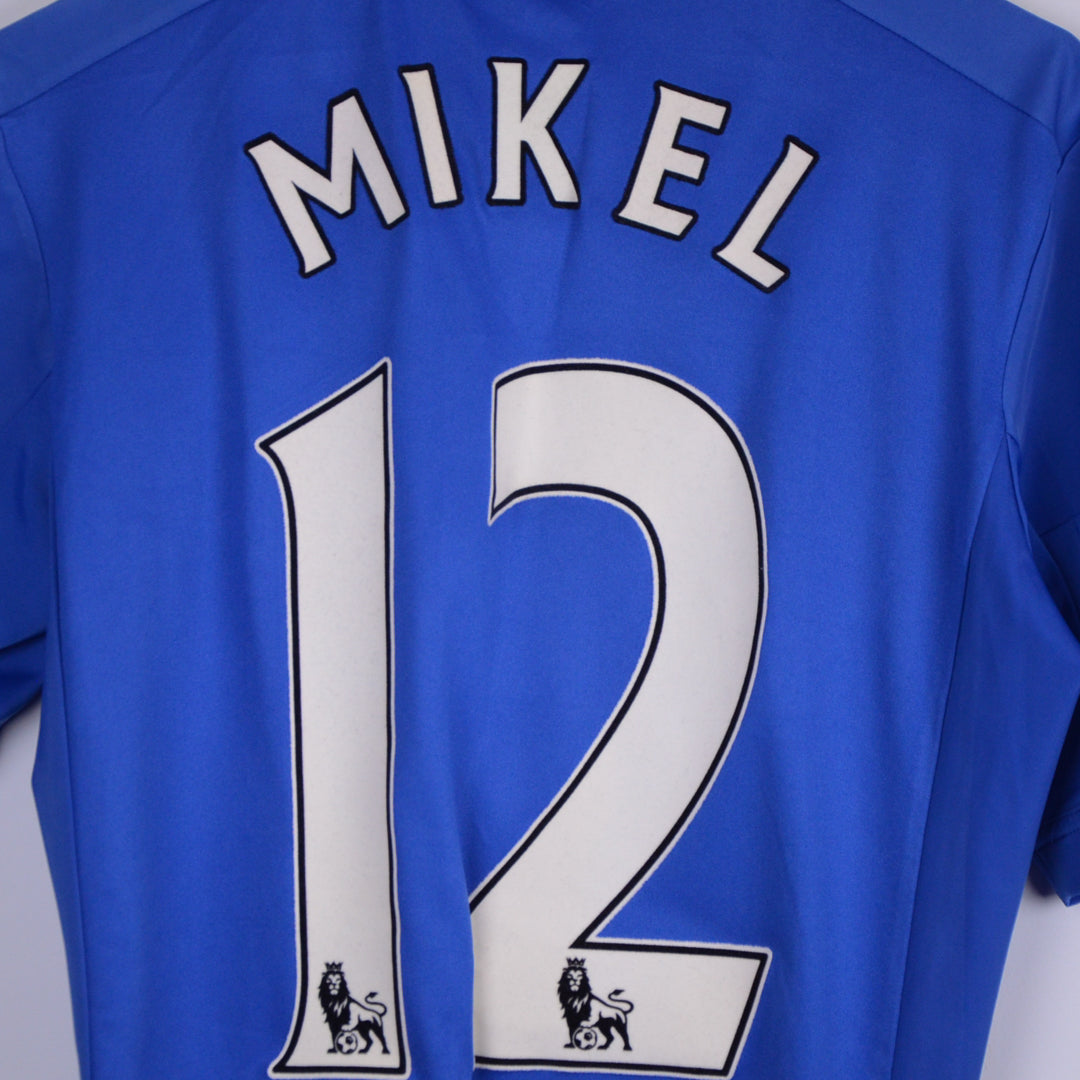 2012-2013 Chelsea Adidas Player Spec Techfit Home Shirt #12 John Obi Mikel - Marketplace