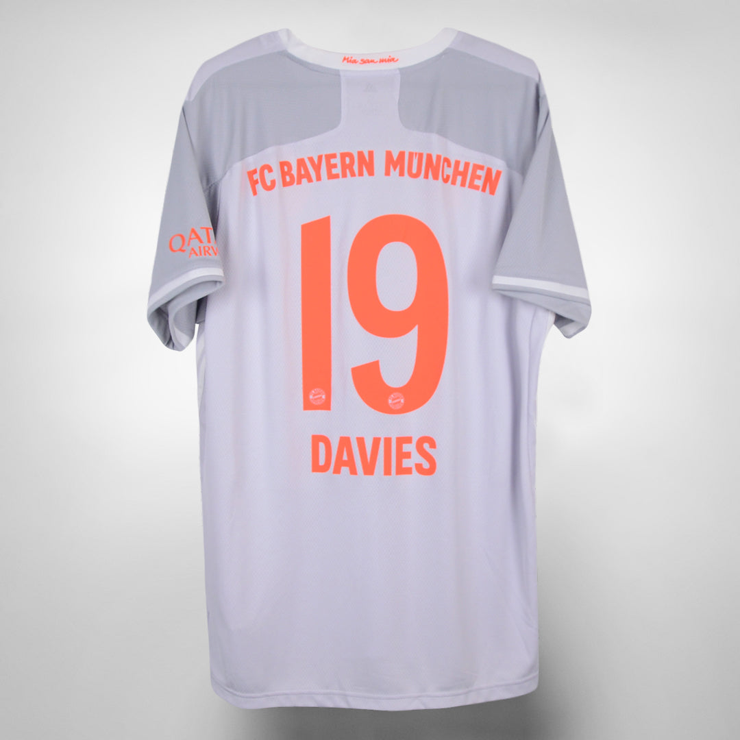 2020-2021 Bayern Munich Adidas Away Shirt #19 Alphonso Davies - Marketplace