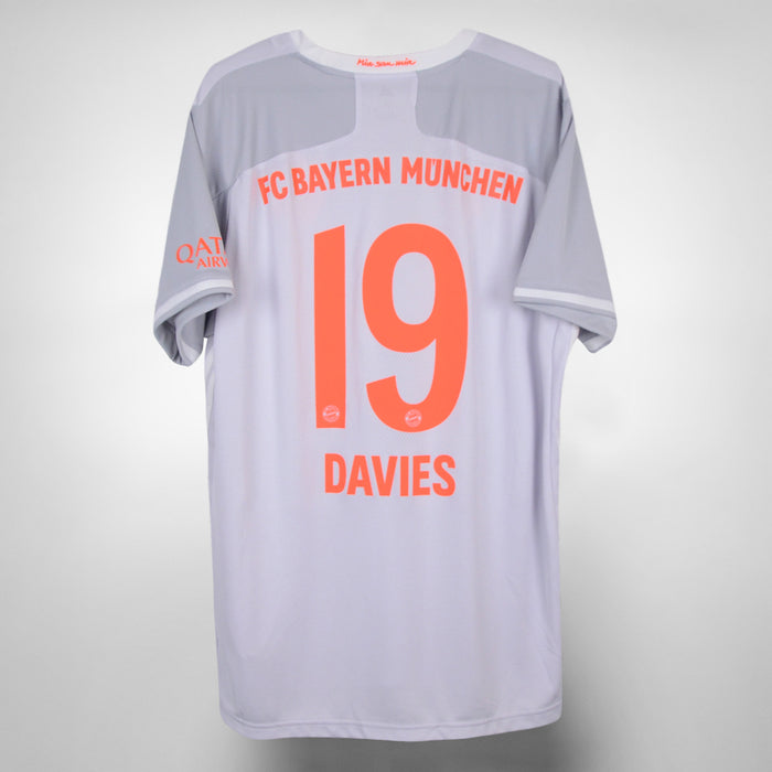 2020-2021 Bayern Munich Adidas Away Shirt #19 Alphonso Davies - Marketplace