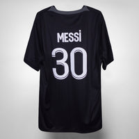 2021-2022 Paris Saint Germain PSG Nike Third Shirt #30 Lionel Messi - Marketplace