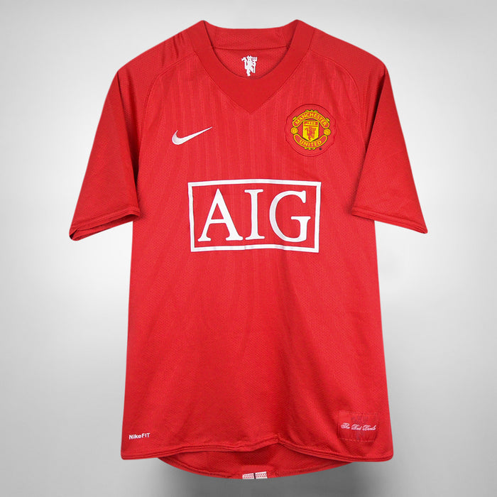 2007-2009 Manchester United Home Shirt #7 Cristiano Ronaldo - Marketplace