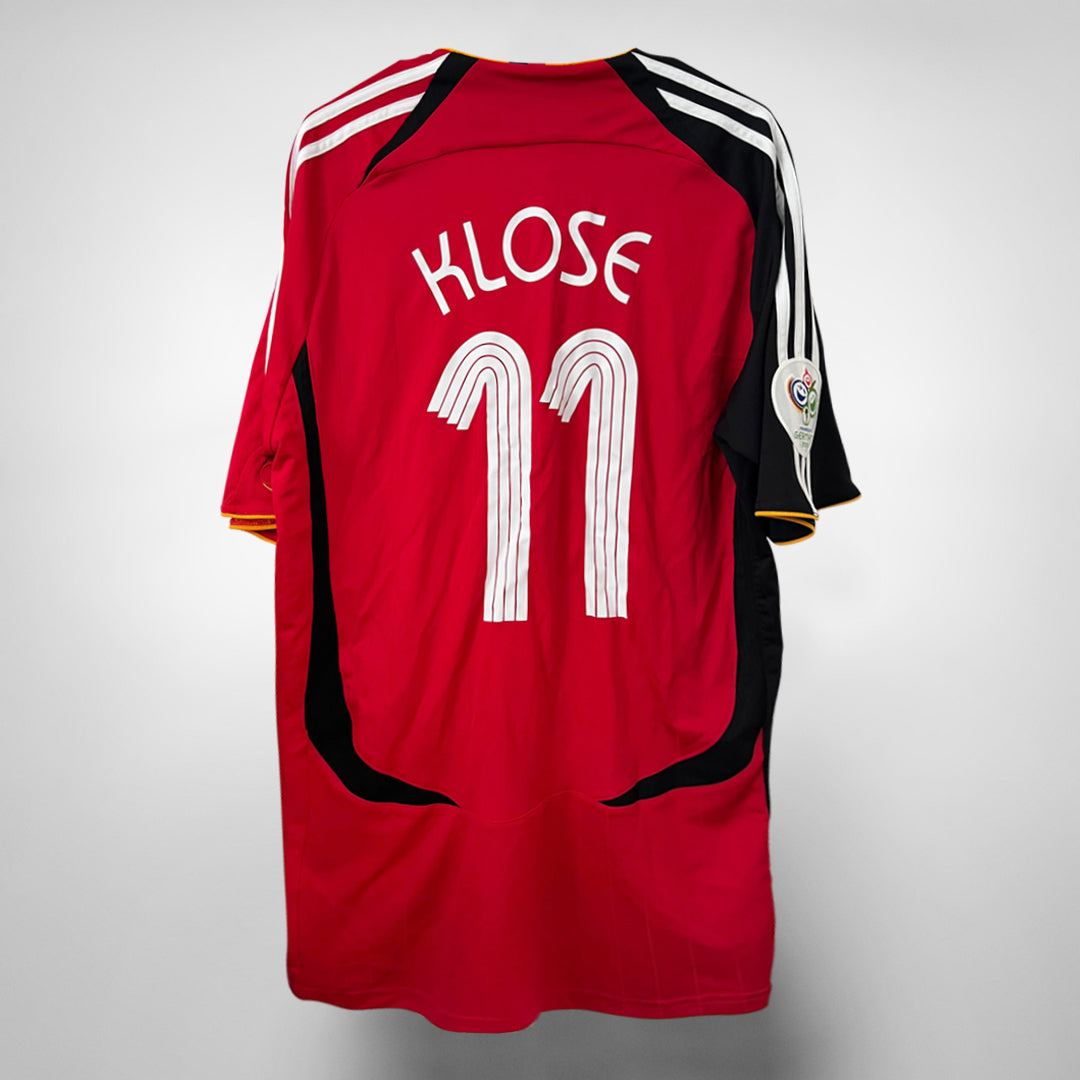 2006 2007 Germany Adidas Away Shirt 11 Miroslav Klose Marketplace Classic Football Shirts Vintage Football Shirts Rare Soccer Shirts Worldwide Delivery 90 s Football Shirts Manchester United