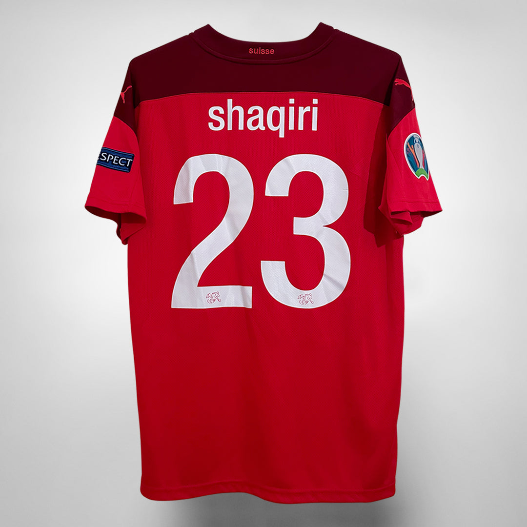 2020-2021 Switzerland Puma Home Shirt #23 Xherdan Shaqiri | Classic ...