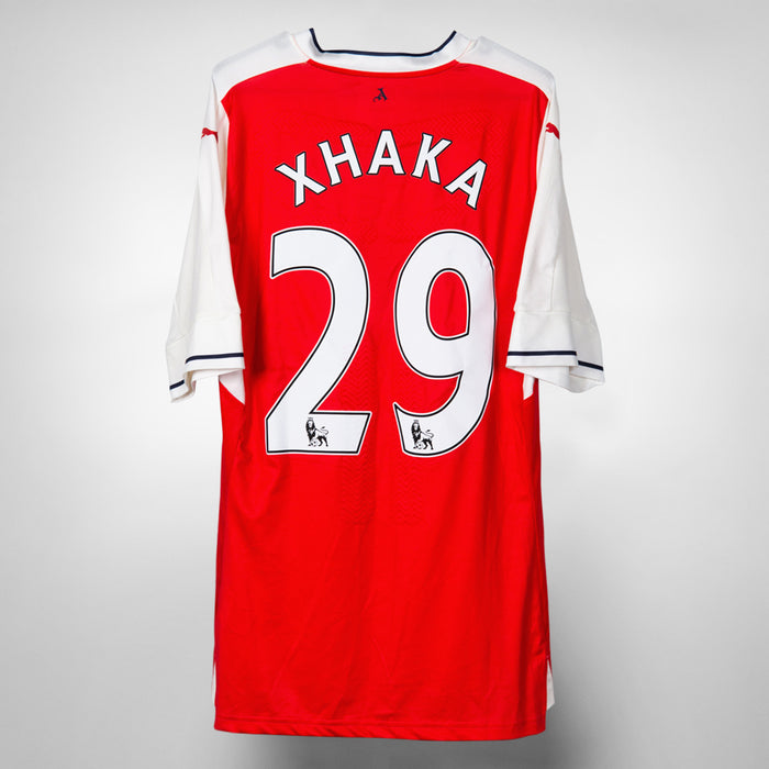 2016-2017 Arsenal Player Spec Puma Home Shirt #29 Granit Xhaka - Marketplace