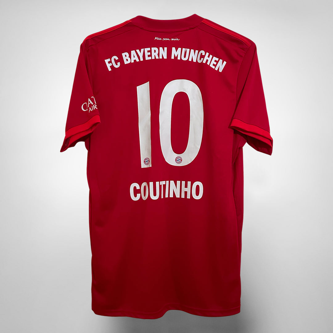 2019-2020 Bayern Munich Adidas Home Shirt #10 Philippe Coutinho  - Marketplace