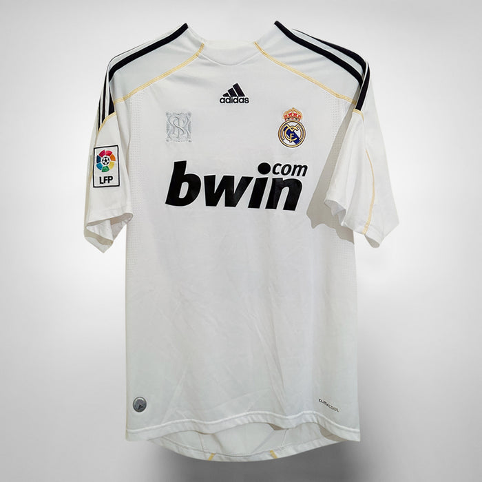 2009-2010 Real Madrid Adidas Home Shirt #20 Gonzalo Higuain  - Marketplace