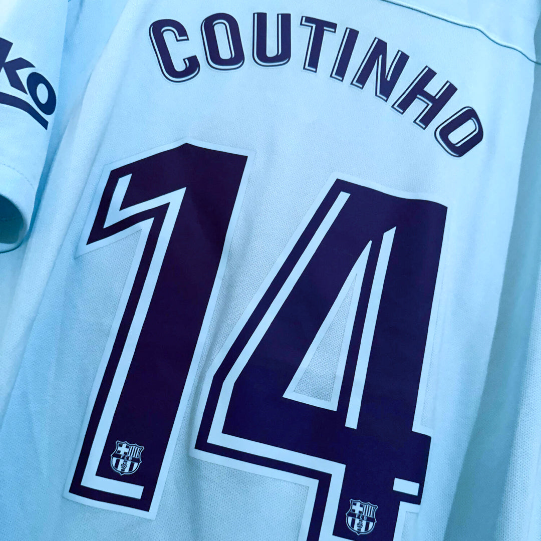 2017-2018 Barcelona BNWT Nike Away Shirt #14 Philippe Coutinho Marketplace