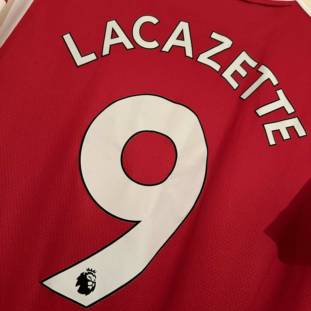 2019-2020 Arsenal Adidas Home Shirt #9 Alexandre Lacazette - Marketplace