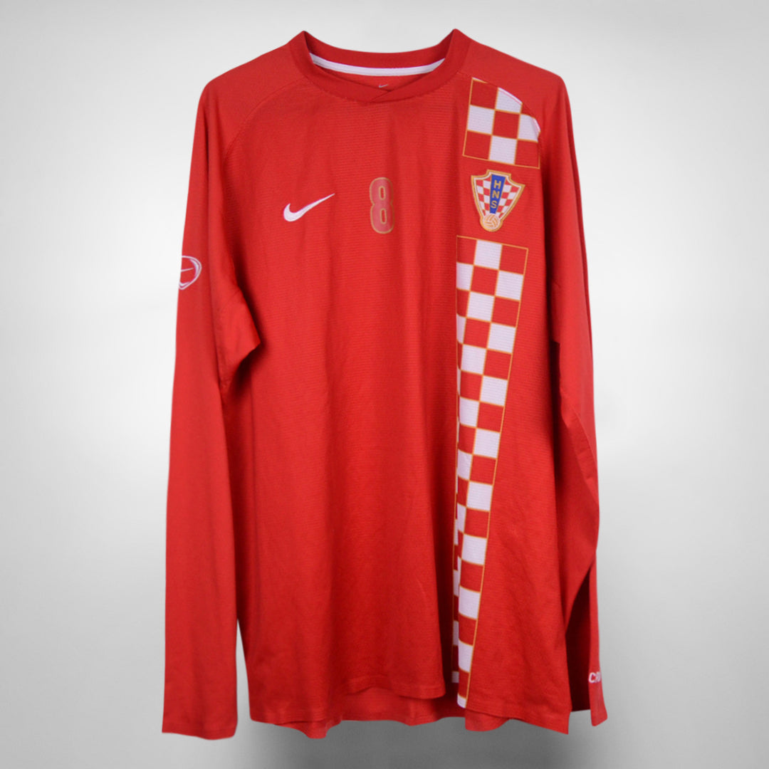 2006-2008 Croatia Nike Player Spec Training Shirt #8 Marko Babic - Marketplace
