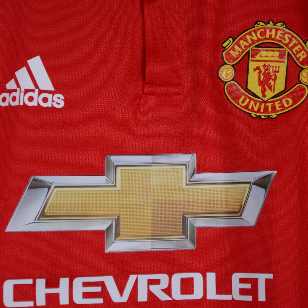 2017-2018 Manchester United Adidas Kit Room UCL Home Shirt #10 Zlatan Ibrahimovic - Marketplace