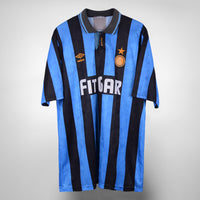1991-1992 Inter Milan Umbro Home Shirt #9 Jurgen Klinsmann - Marketplace
