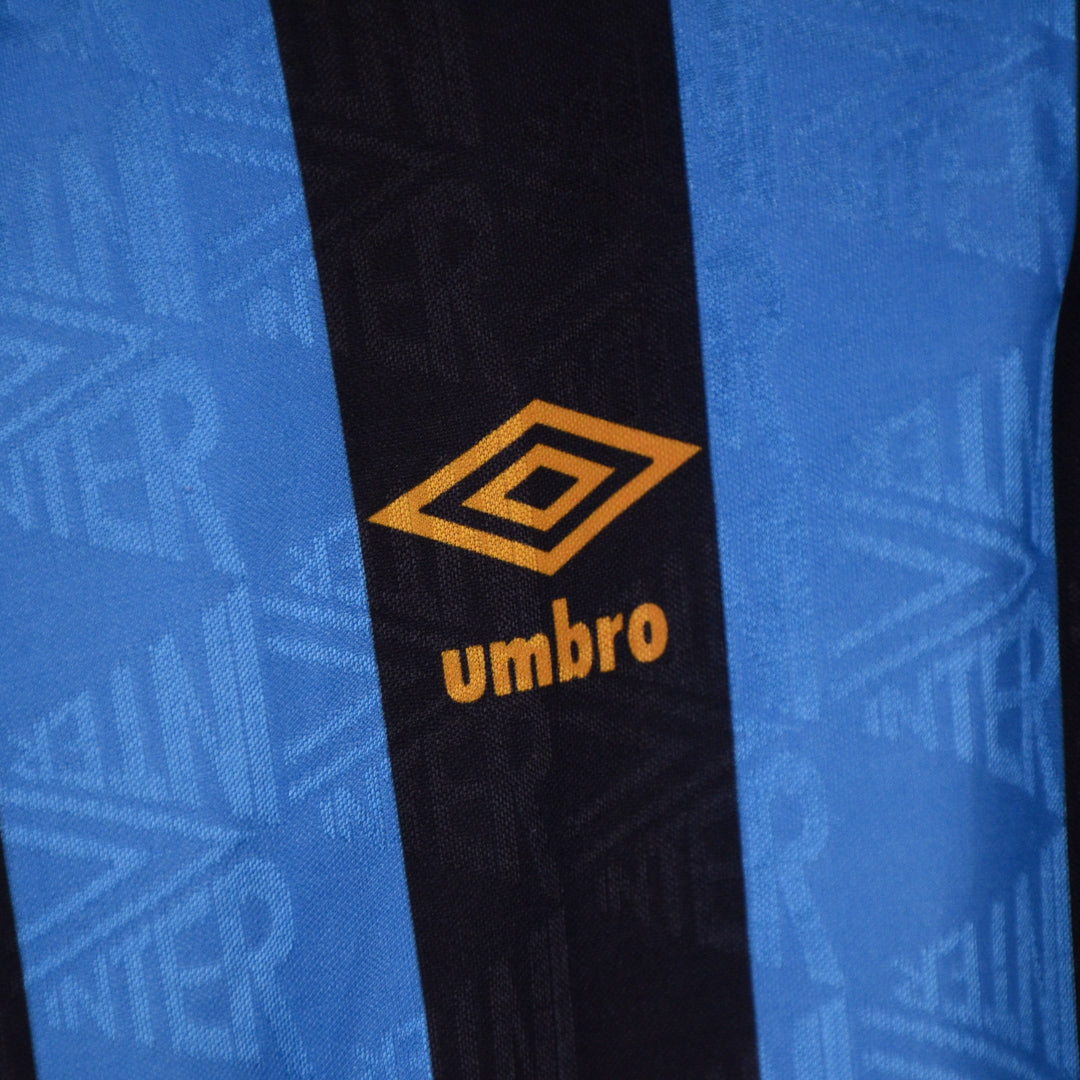 1991-1992 Inter Milan Umbro Home Shirt #9 Jurgen Klinsmann - Marketplace