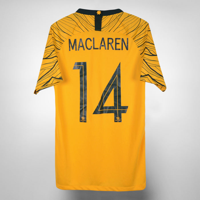 2018-2019 Australia Nike Home Shirt #14 Jamie Maclaren - Marketplace