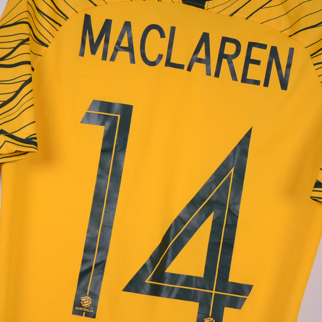 2018-2019 Australia Nike Home Shirt #14 Jamie Maclaren - Marketplace